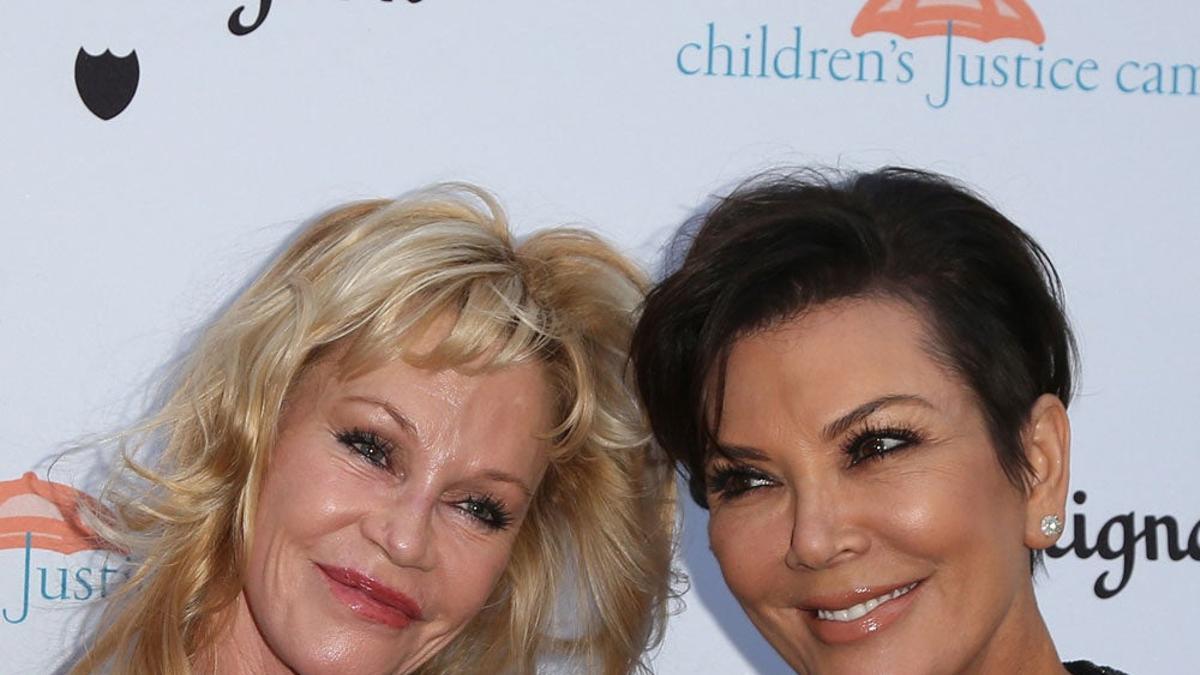 Kris Jenner le busca maromo a Melanie Griffith