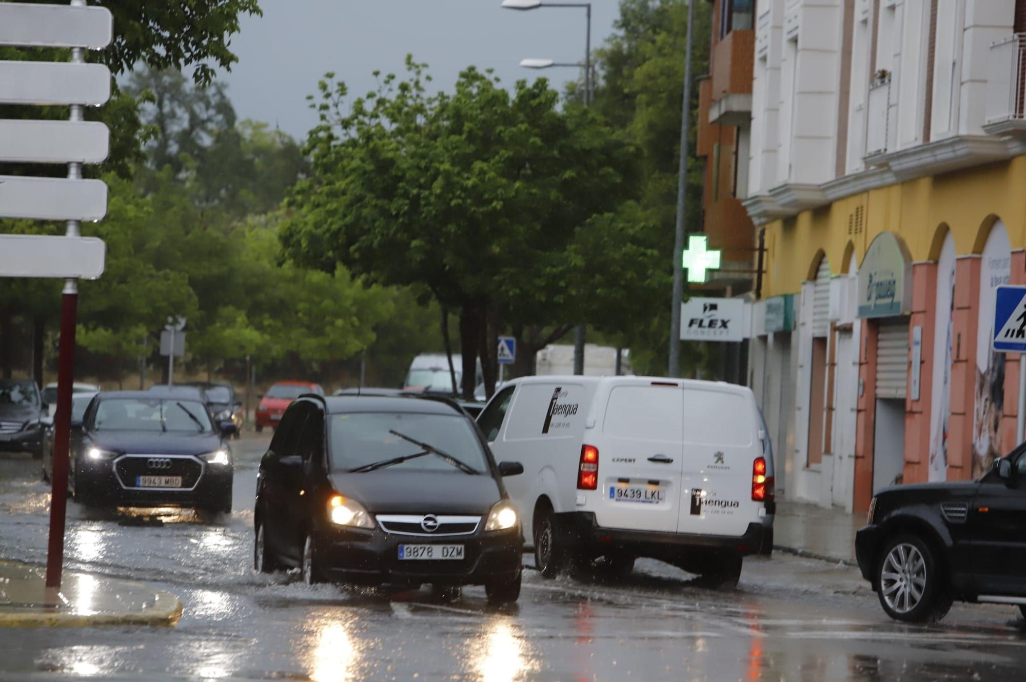 Las lluvias vuelven a golpear con fuerza en Xàtiva