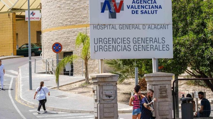 El área de Urgencias del Hospital General de Alicante, en una imagen reciente