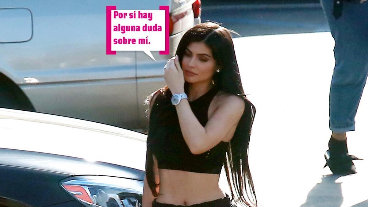 Kylie Jenner despeja dudas sobre su embarazo