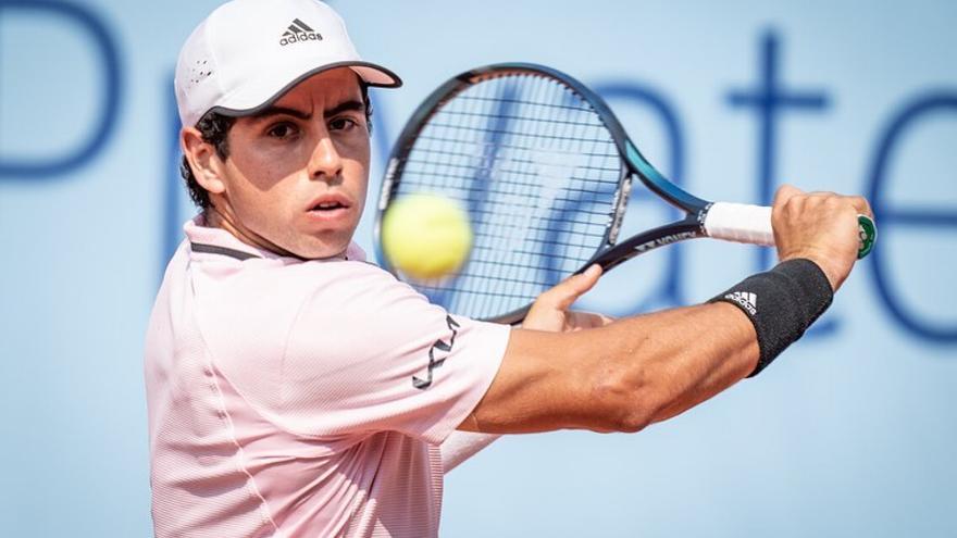 Jaume Munar, en su partido ante Ritschard en Gstaad