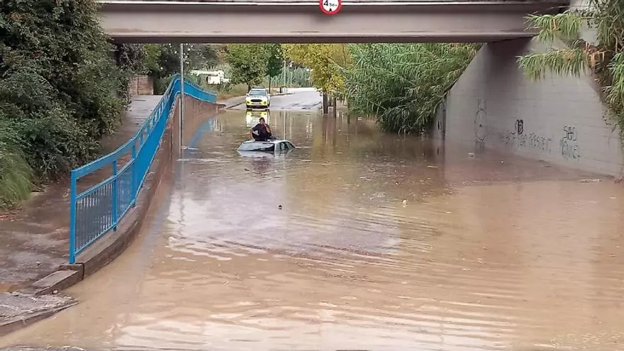 Las fuertes lluvias en Catalunya sacuden Montserrat y dificultan la movilidad en el Bages