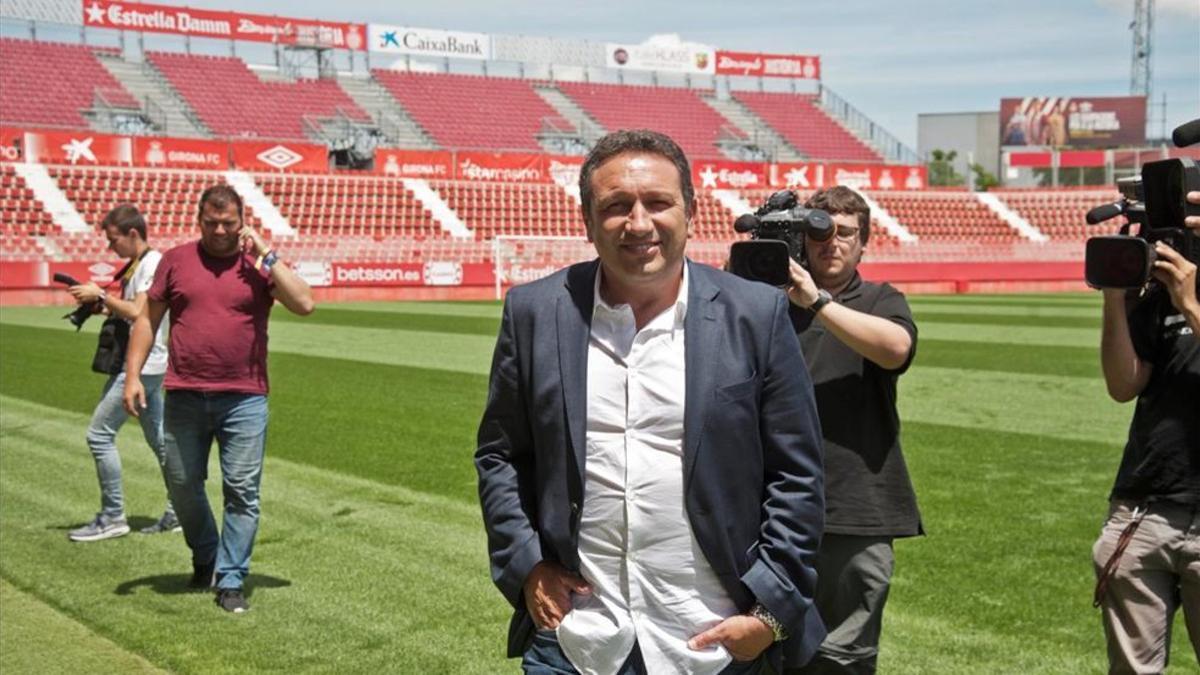 Eusebio Sacristán, nuevo entrenador del Girona FC,