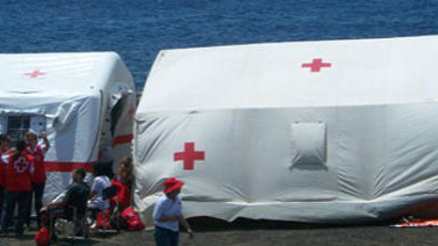 Cruz Roja mantiene el operativo