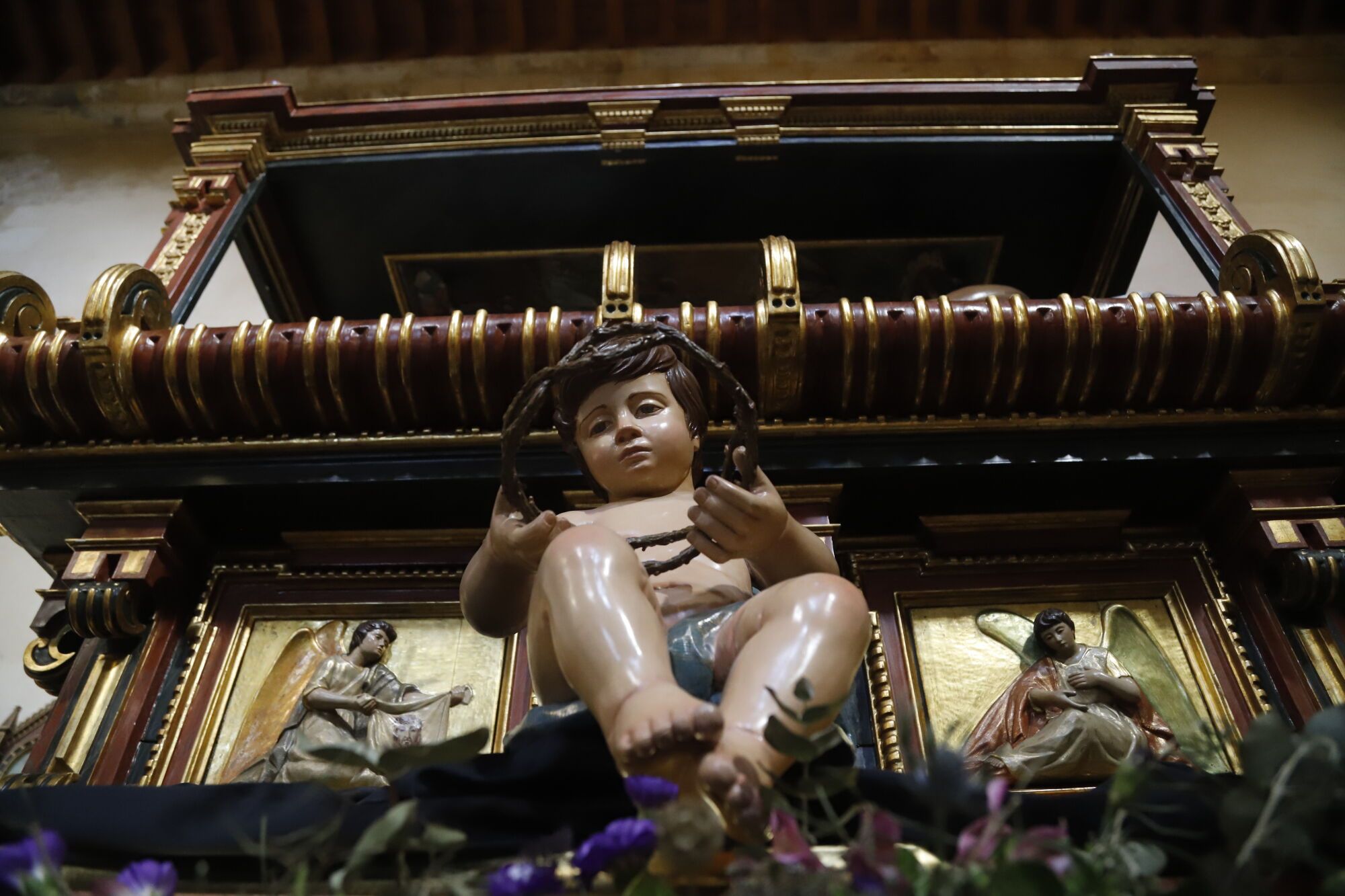 Córdoba  Previa y preparativos del Magno Vía Crucis Nuestro Señor Jesucristo del Santo Sepulcro, de El Carpio