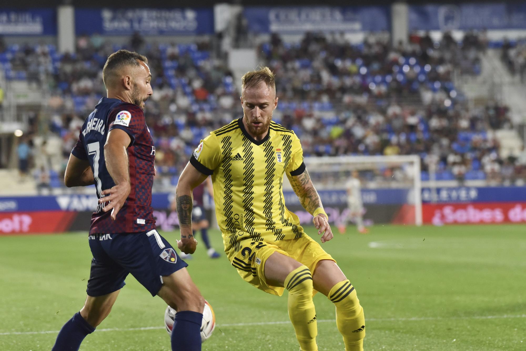 Las imágenes del Huesca-Real Oviedo