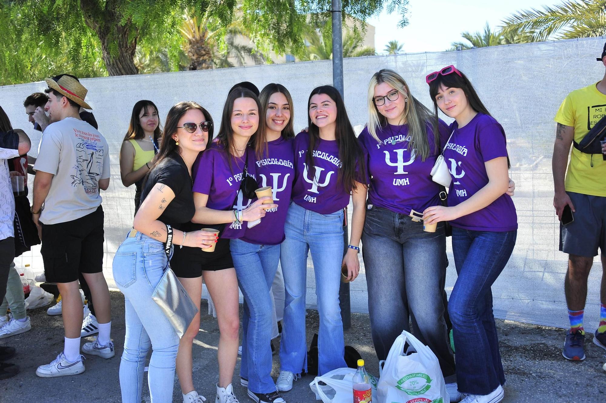 Fiestón de primavera en la UMH de Elche