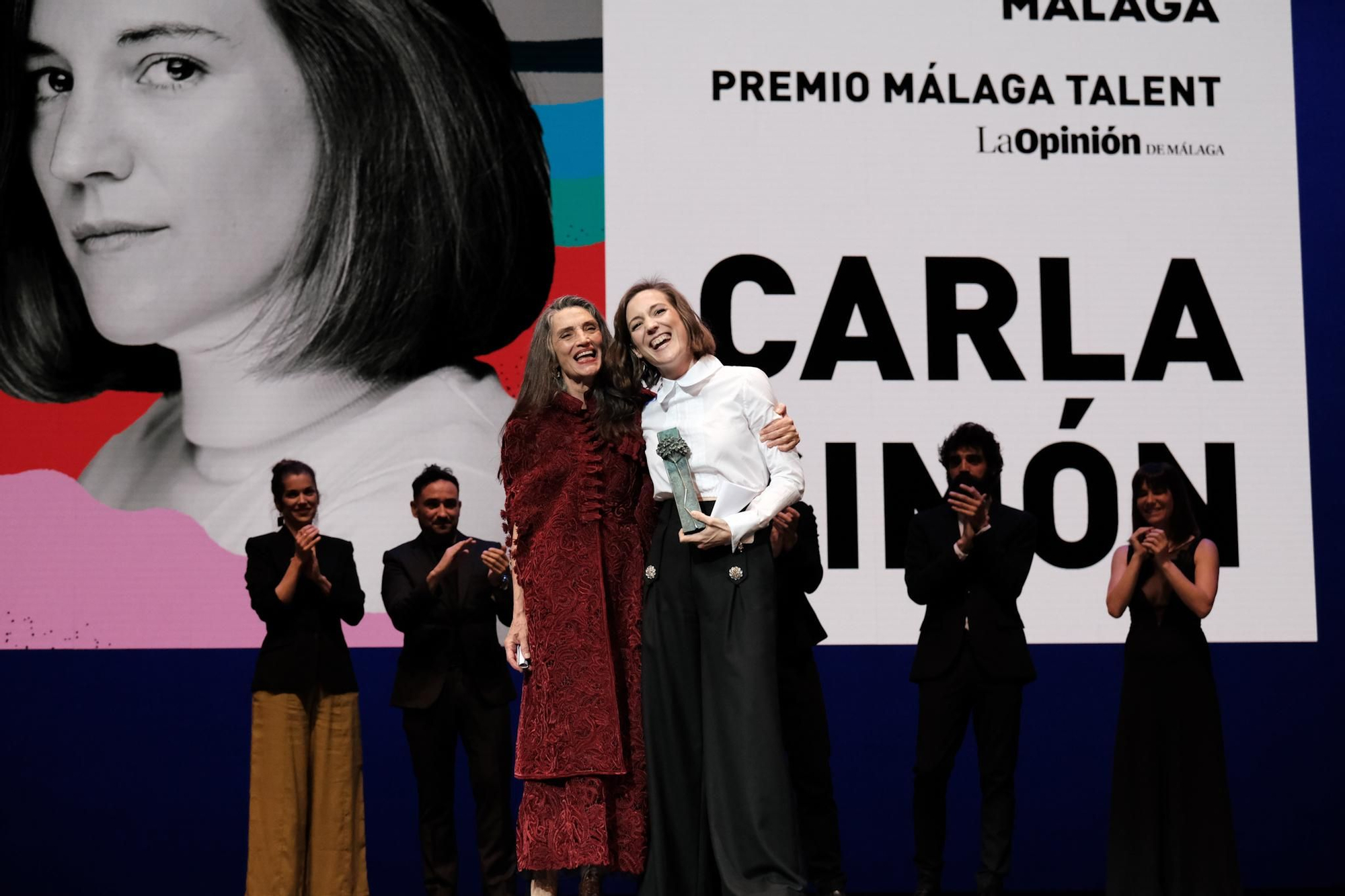 La directora Carla Simón recibió el Premio Málaga Talent-La Opinión de Málaga del Festival de Cine de Málaga 2023