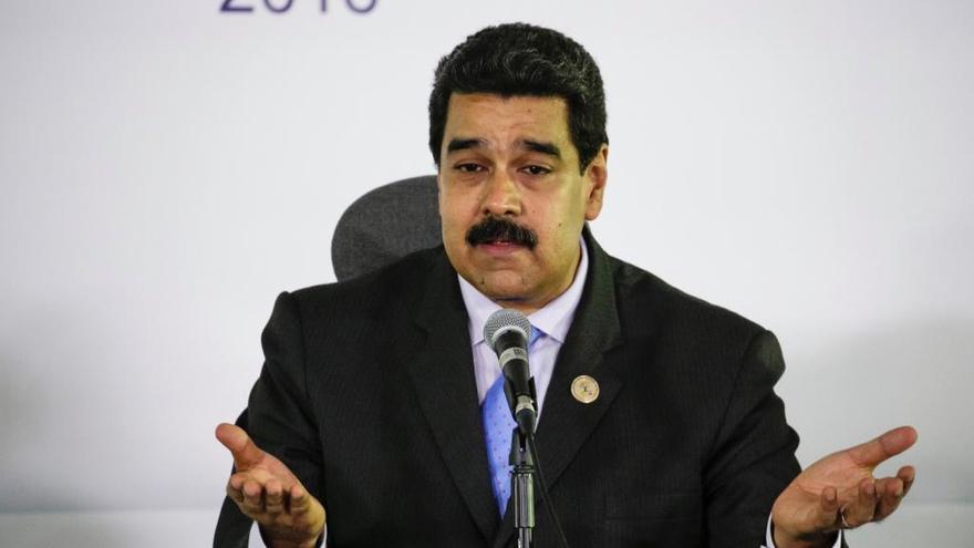 Nicolças Maduro, presidente de Venezuela (archivo). // M. Vello