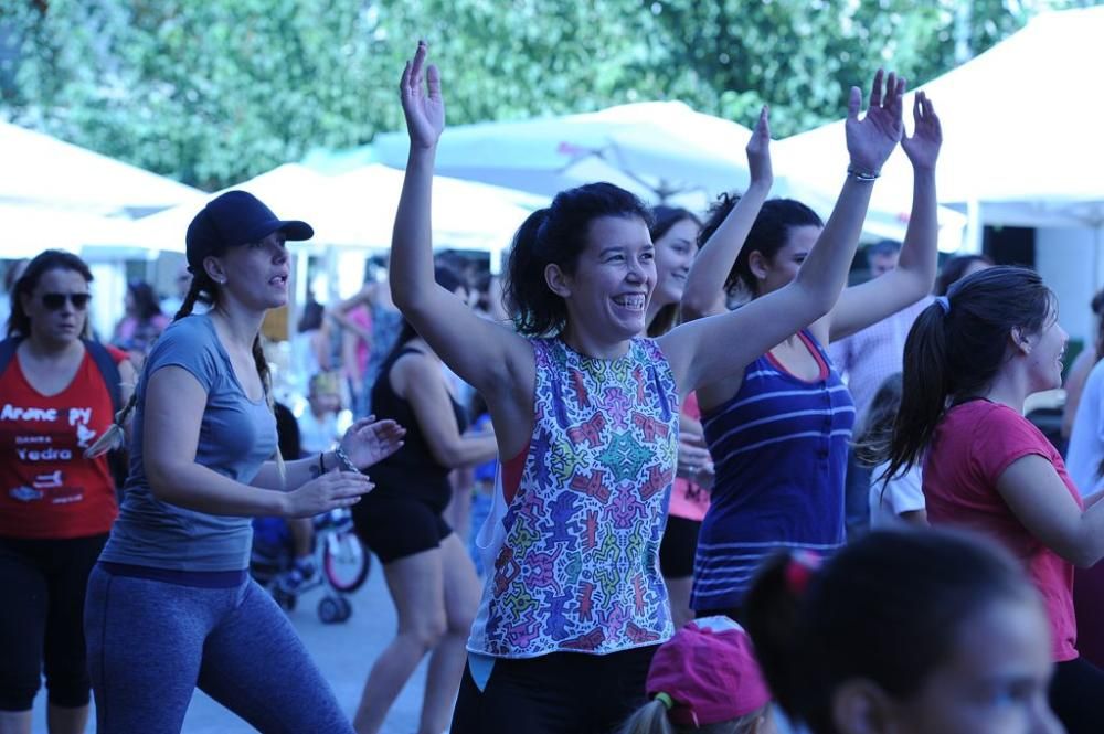 La Alberca se pone en forma a ritmo de zumba