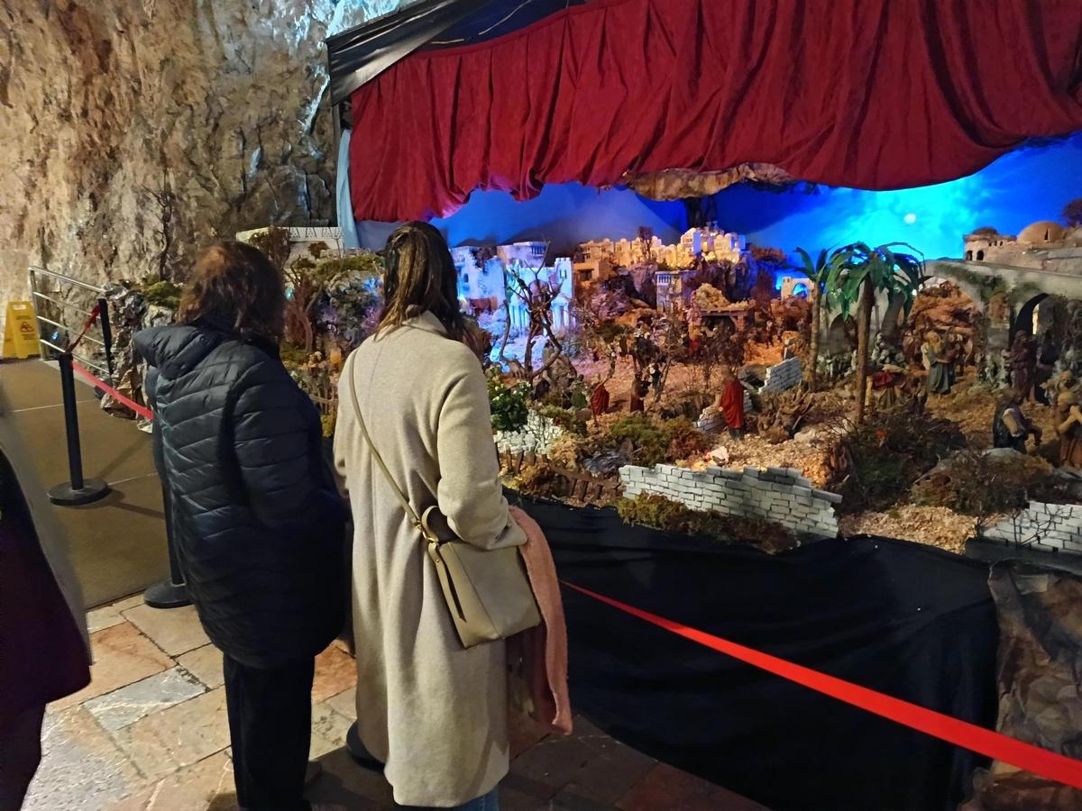 El belén de Covadonga.