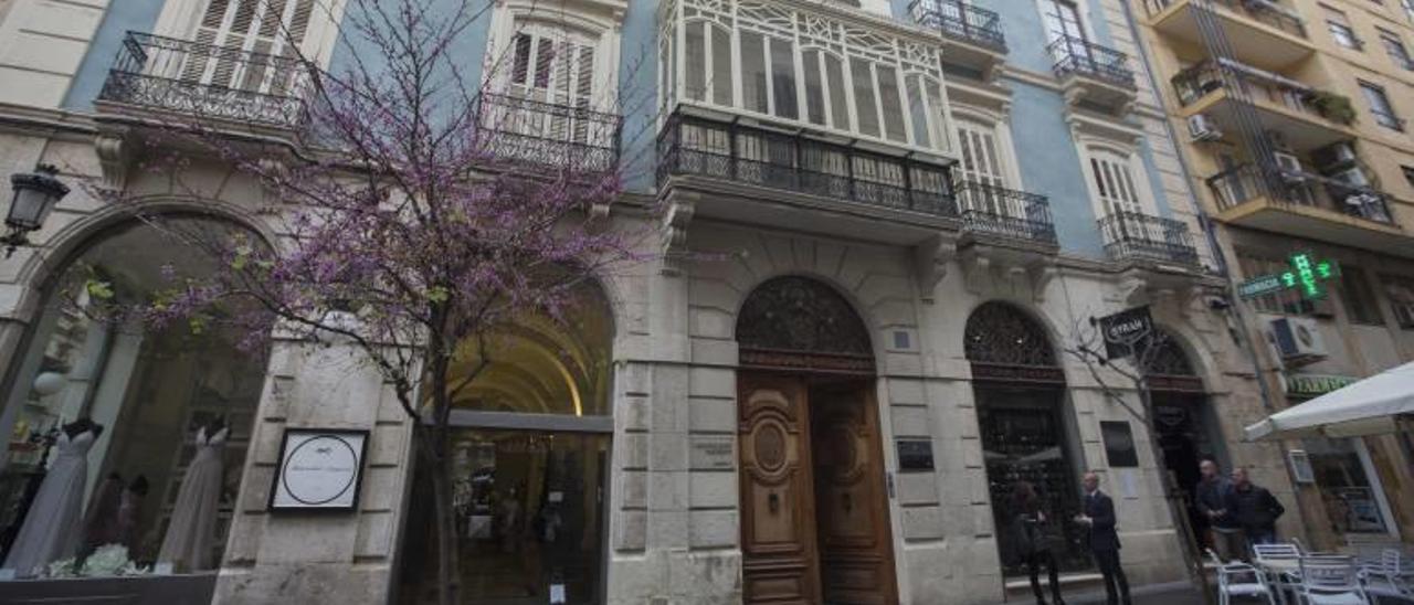 La Casa Palacio Salvetti, situada en pleno centro de la ciudad de Alicante.
