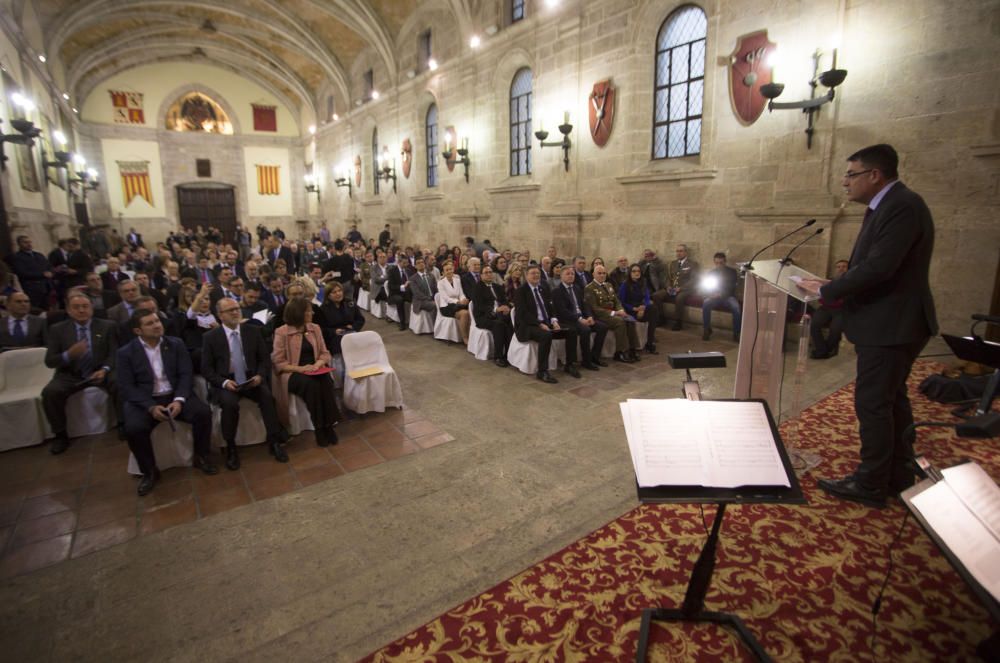 Acto de conmemoración de los 600 años de la Generalitat en el convento de Santo Domingo