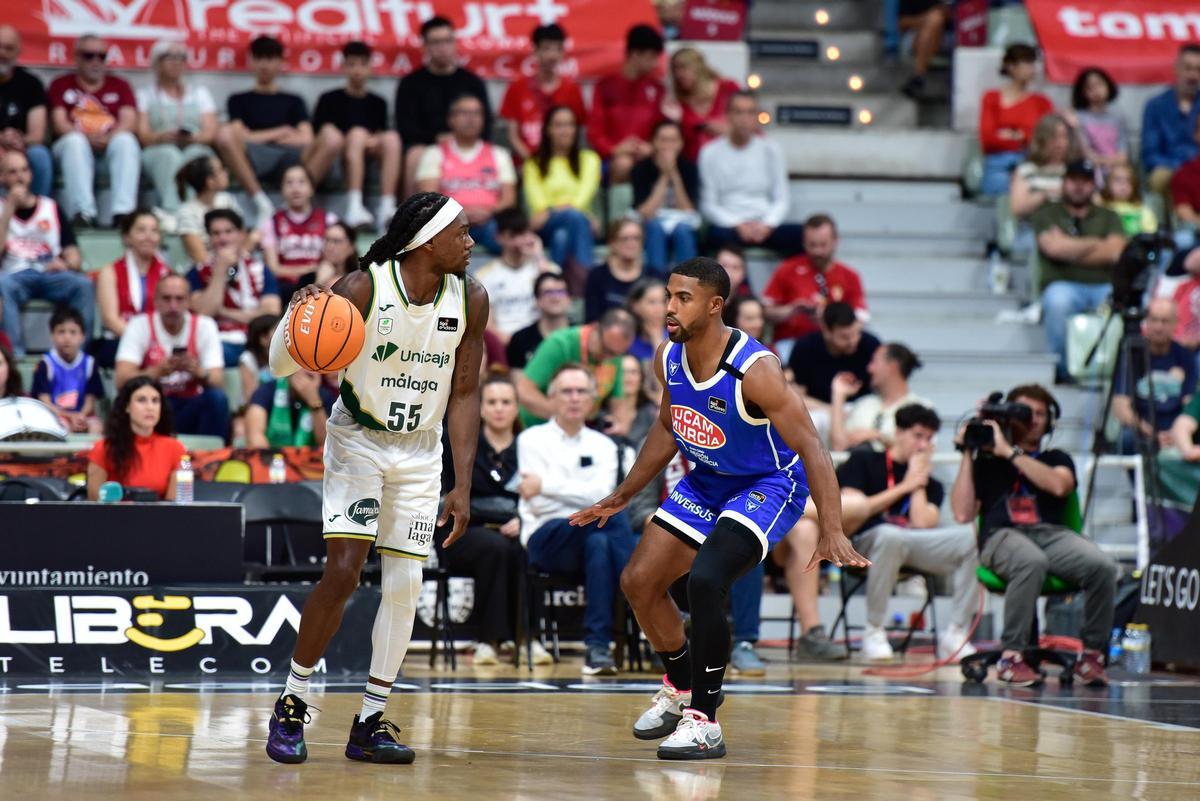 UCAM Murcia-Unicaja, en imágenes