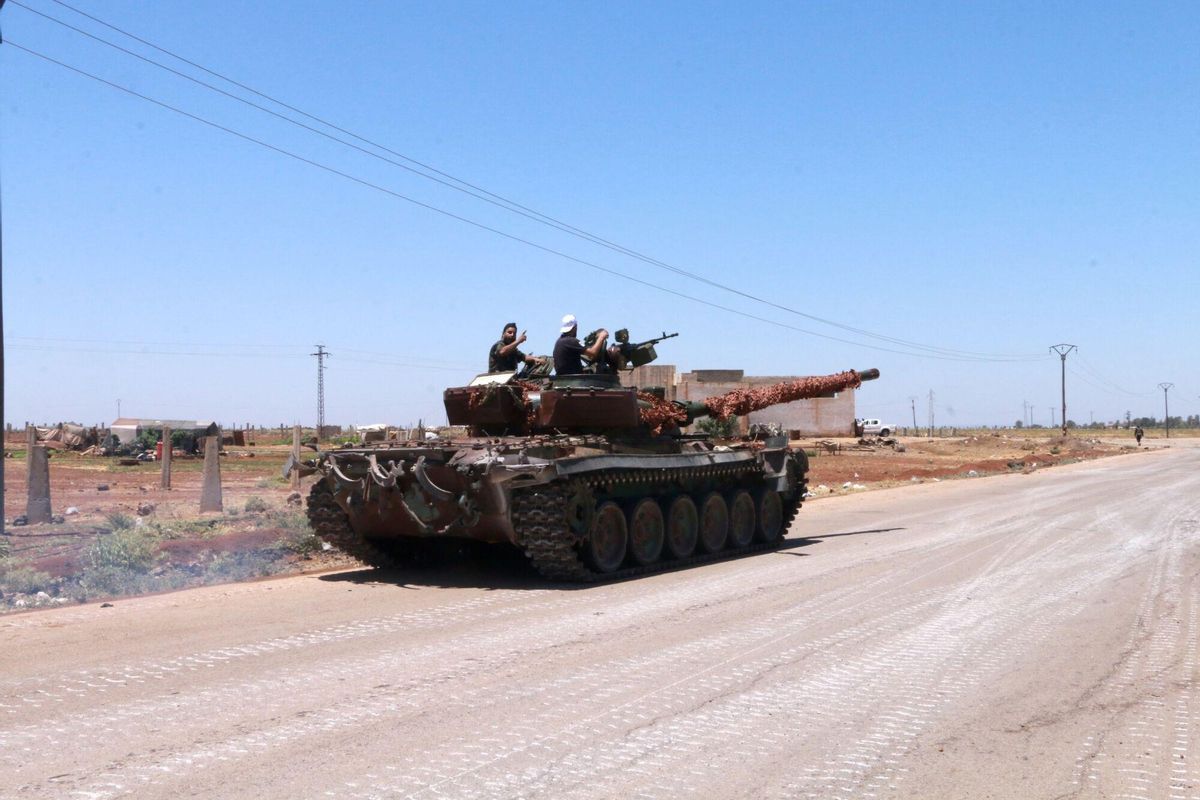 Despliege de las fuerzas de seguridad de Siria en la provincia de Sueida