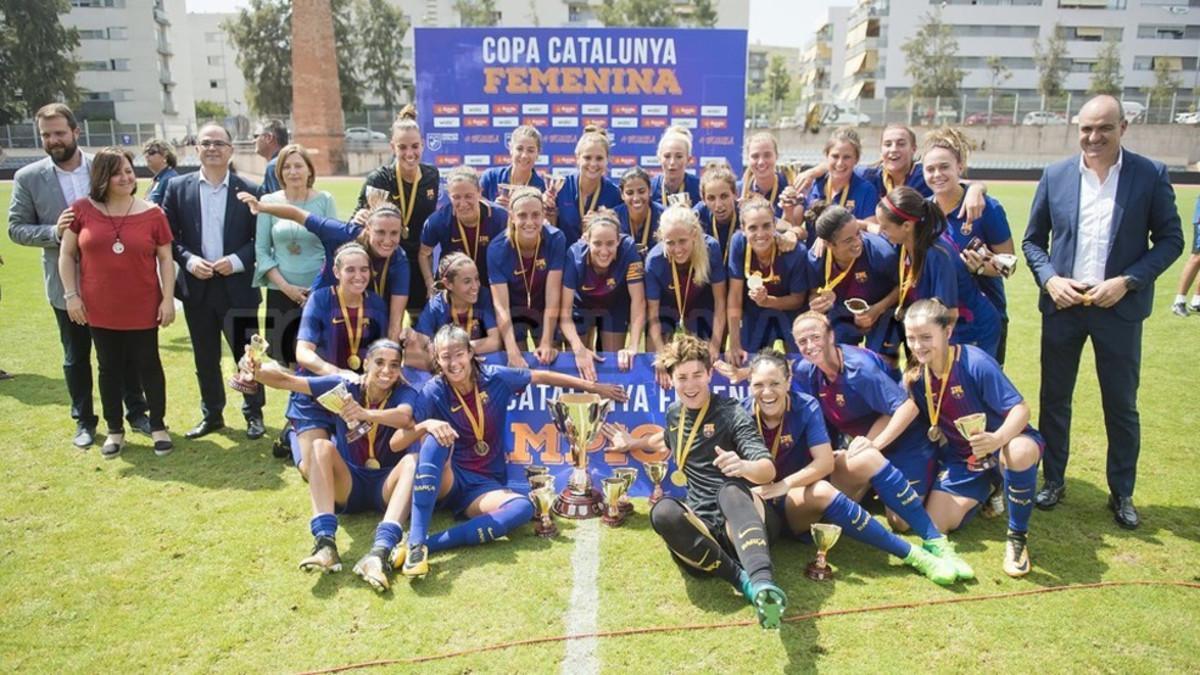 Las féminas azulgrana conquistaron el título