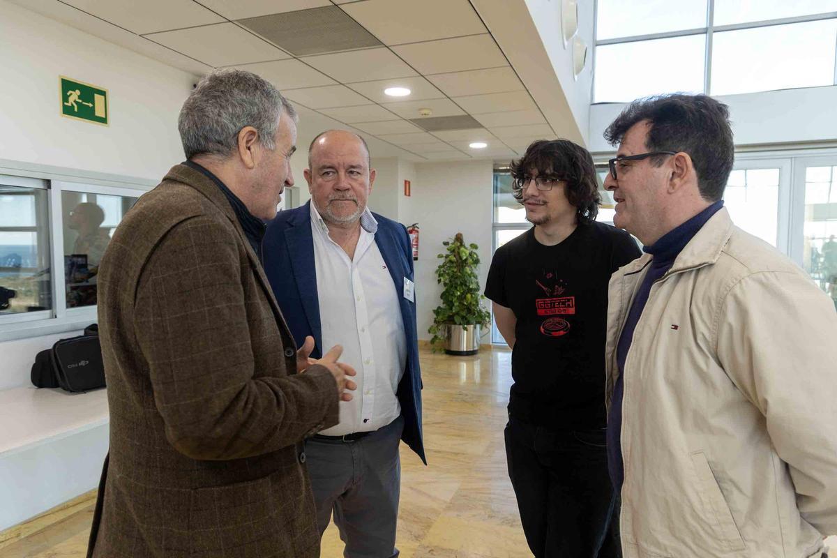 El IES García Berlanga de Sant Joan reúne a la élite del sector audiovisual de Alicante en Ciudad de la Luz