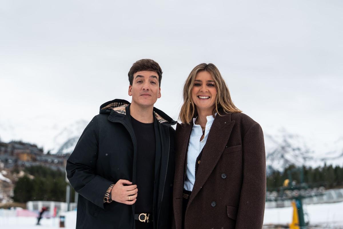 Xuso Jones y Sandra Barneda.