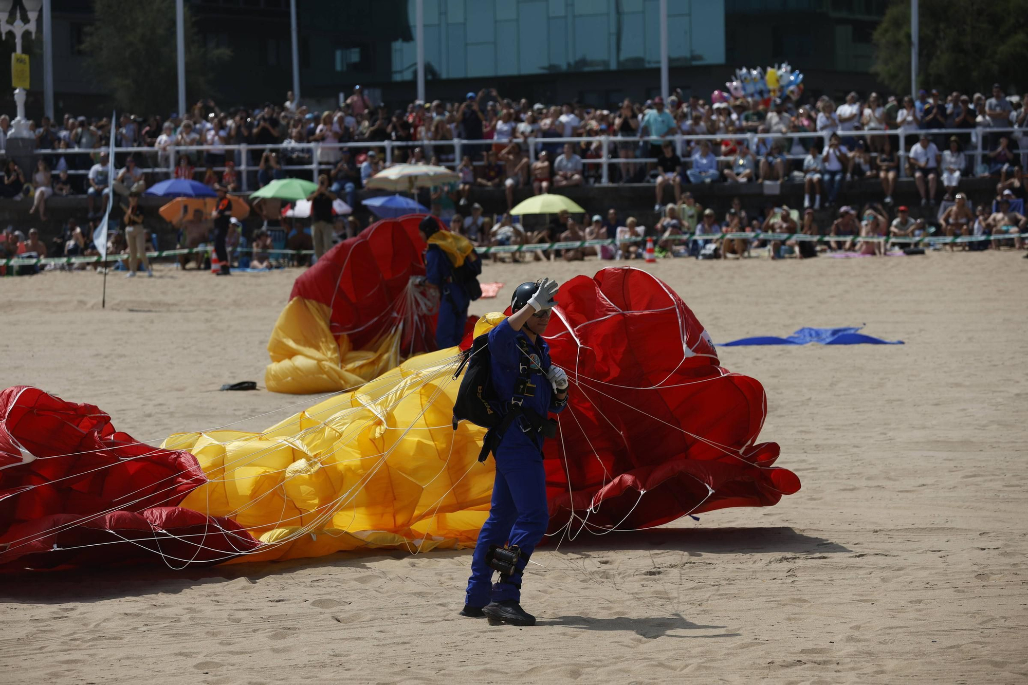 El espectacular y multitudinario Festival Aéreo de Gijón, en imágenes