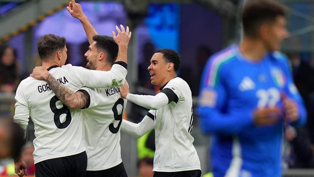 Alemania remonta a Italia en San Siro