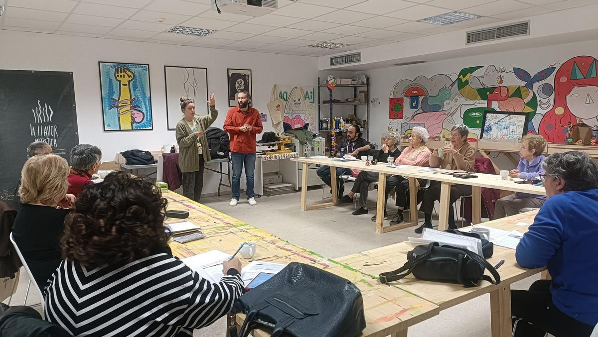 Imagen de una de las sesiones realizadas en Las Cigarreras de Alicante