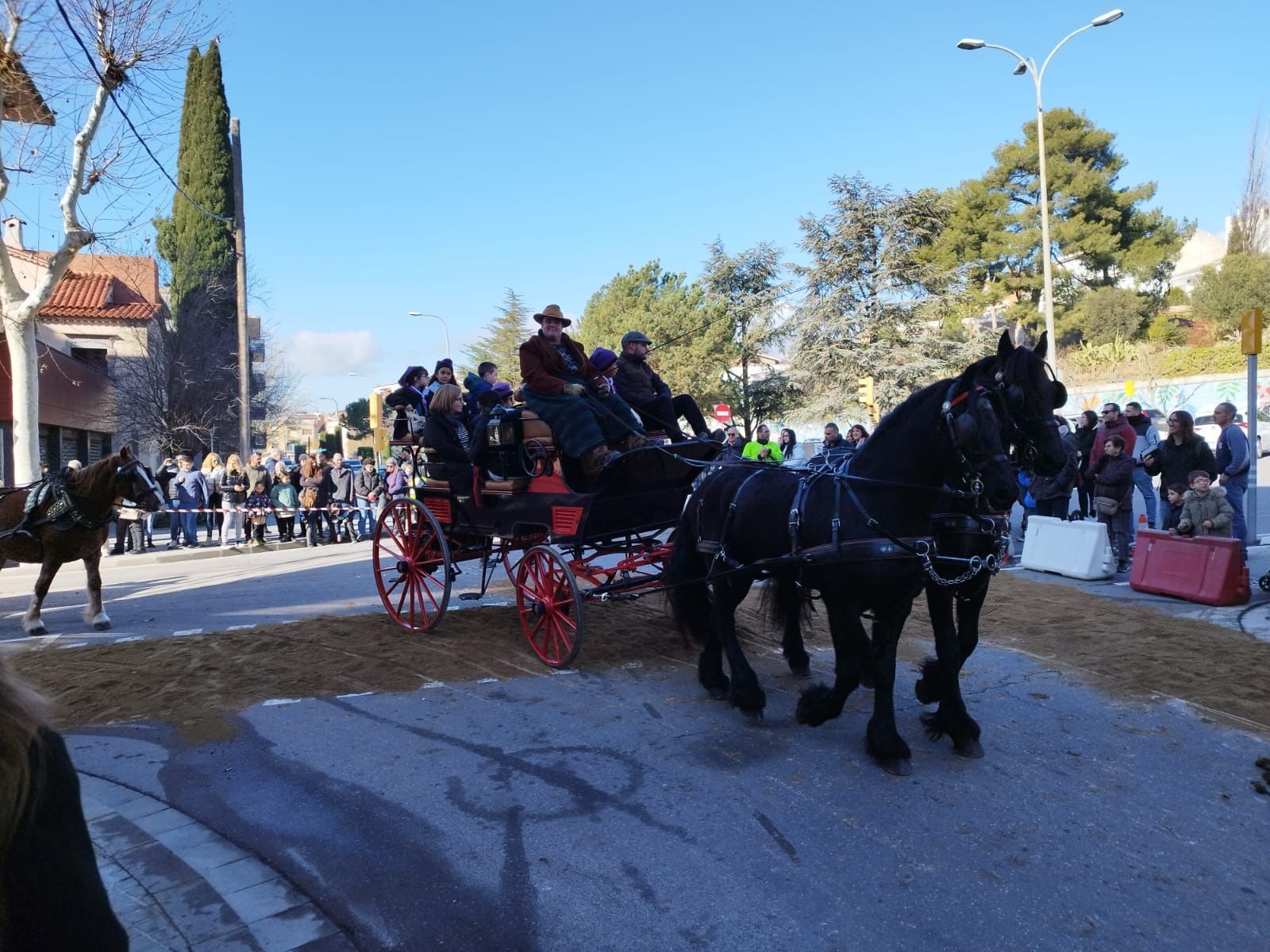 Els Tres Tombs d'Igualada porten una cinquantena de carruatges