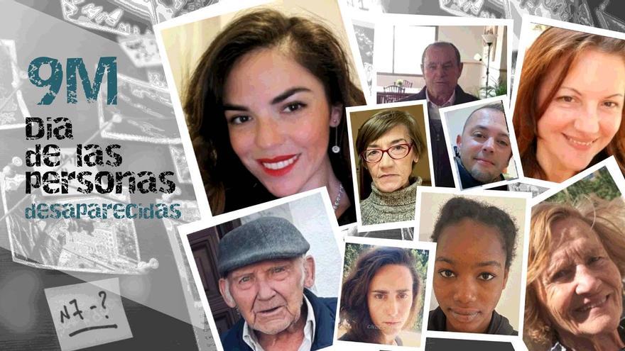 9M: Día de las Personas Desaparecidas | Nueve rostros que faltan este 2024 de los 6.000 desaparecidos sin causa aparente en España