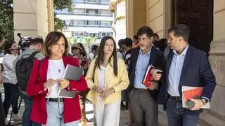 Los alcaldes socialistas plantan a la comisión del bono comercio de la Diputación hasta que comparezca Mazón