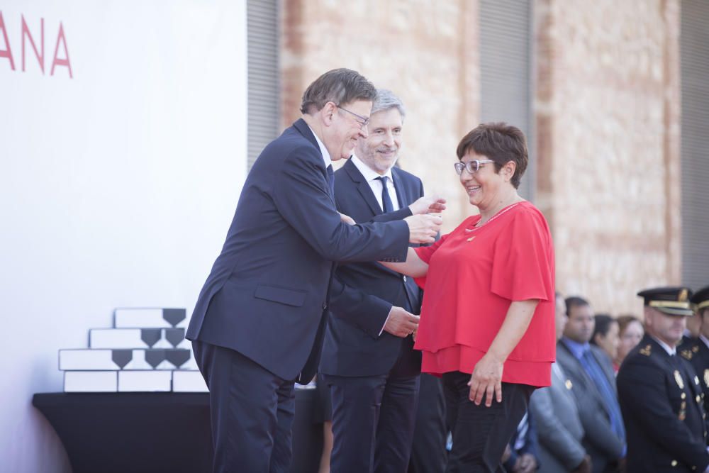 Acto del día de la Unidad de la Policía Nacional adscrita a la Comunitat Valenciana