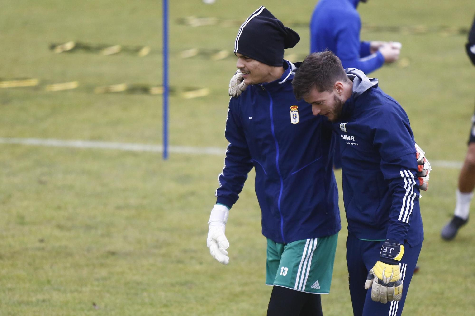 Entrenamiento del Oviedo