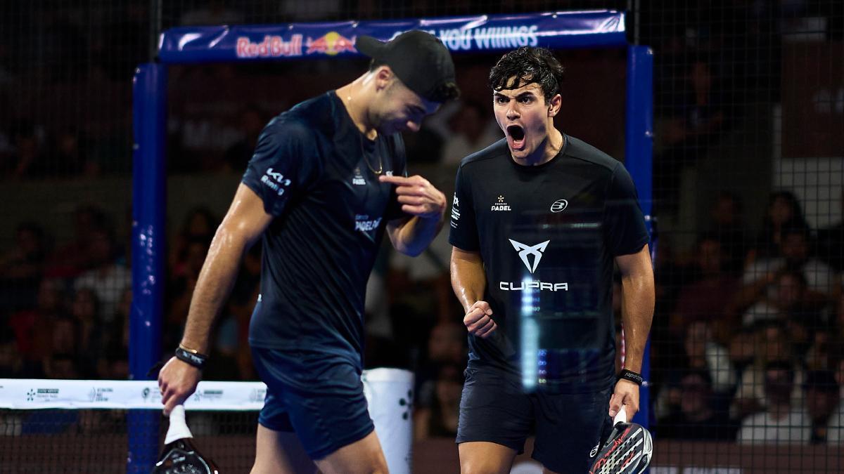 Augsburger y Cardona celebran el triunfo en semifinales