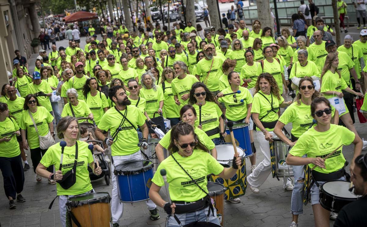 Caminada en suport a la donació d’òrgans a BCN Caminada en suport a la donació d’òrgans a BCN