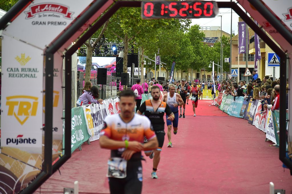 Llegada del triatlón de Fuente Álamo (I)