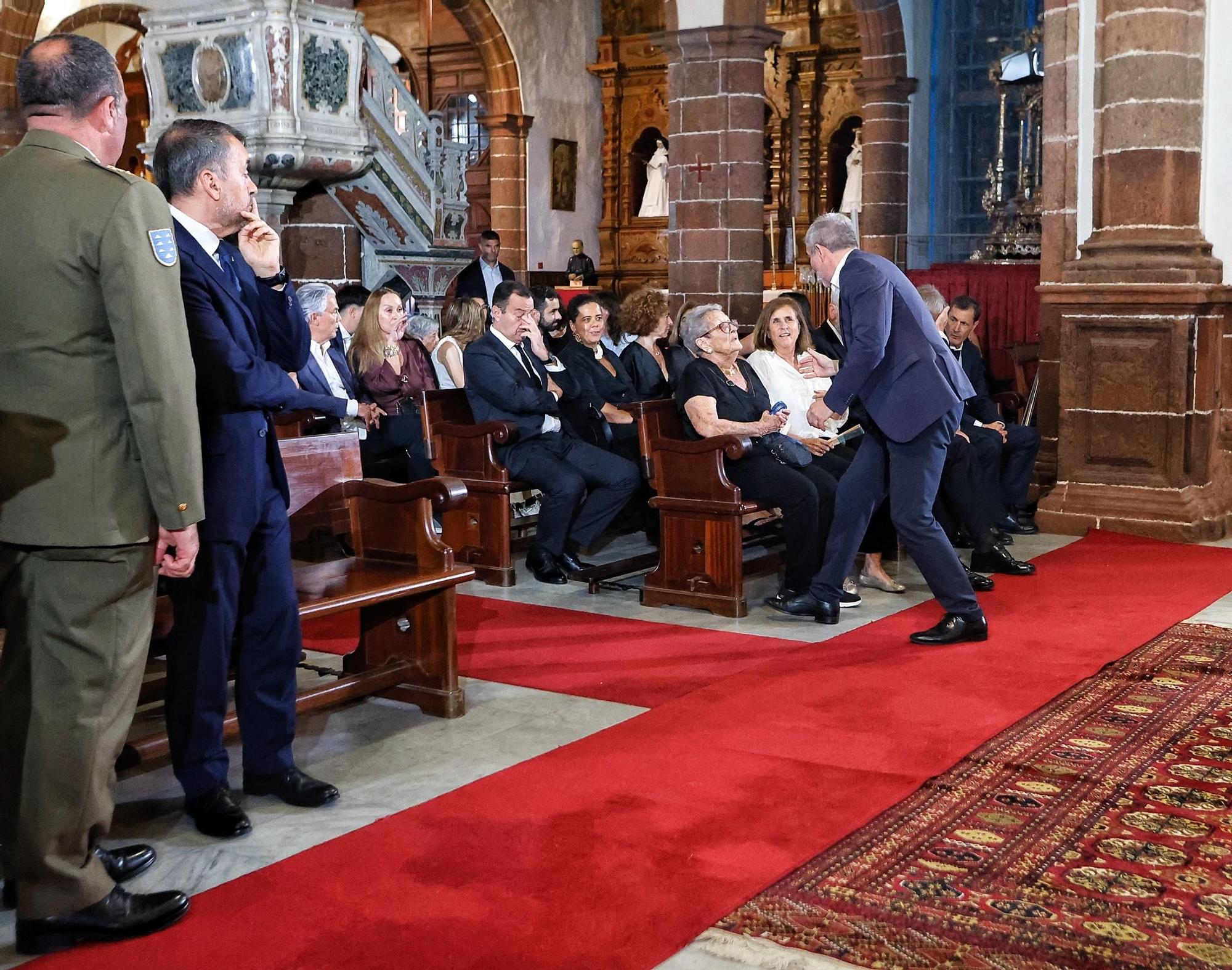 Funeral en memoria del expresidente Manuel Hermoso