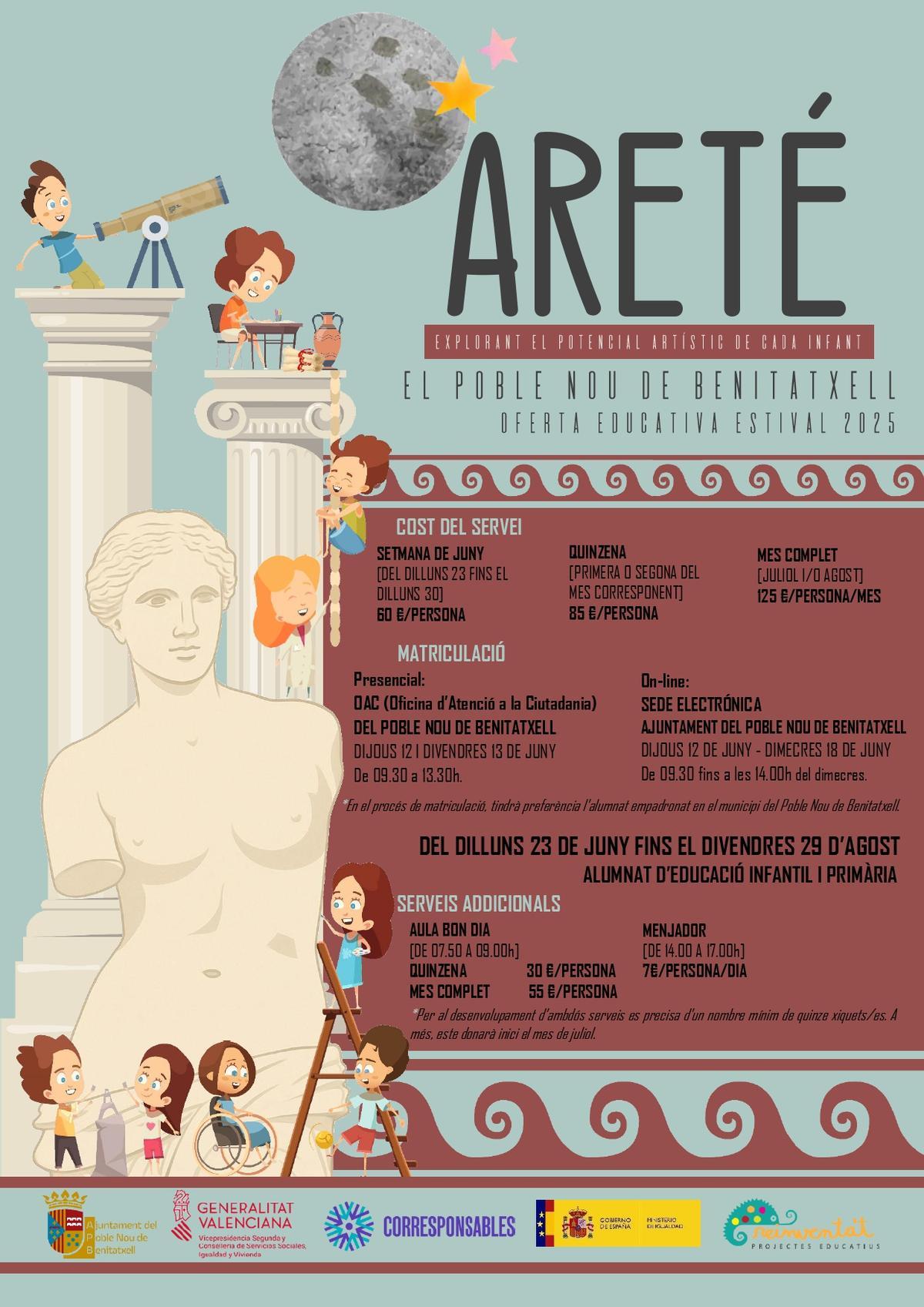 El cartel de l'Escola d'Estiu