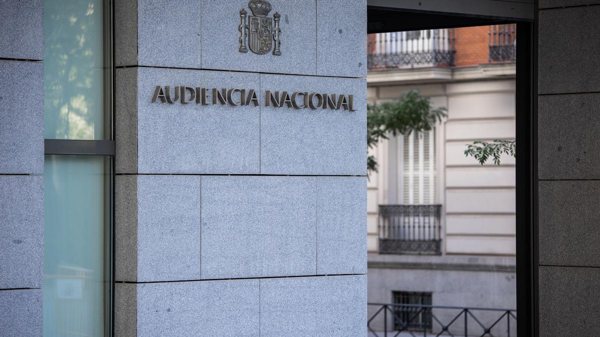 Fachada de la Audiencia Nacional.