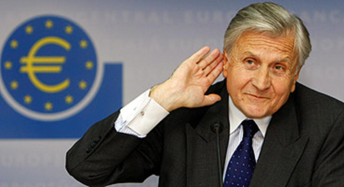 OÍDOS SORDOS. Jean-Claude Trichet, presidente del Banco Central Europeo, ayer.