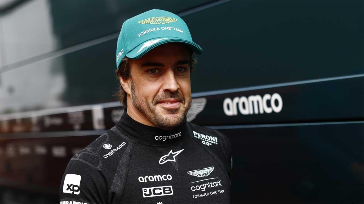 Alonso, satisfecho con el nuevo AMR24