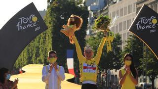 Pogacar conquista su segundo Tour y Van Aert logra el triunfo en los Campos Elíseos