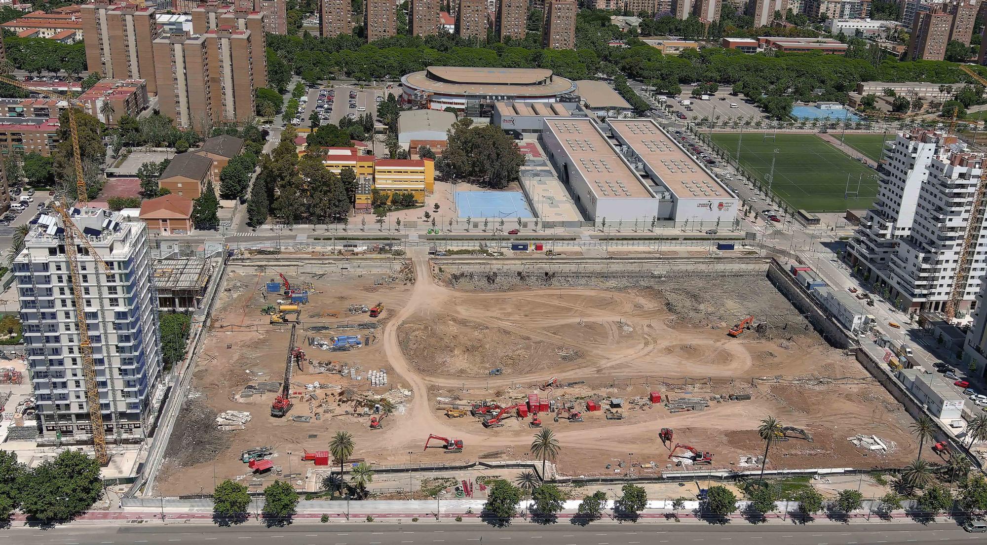 Obras del Casal Arena España de València