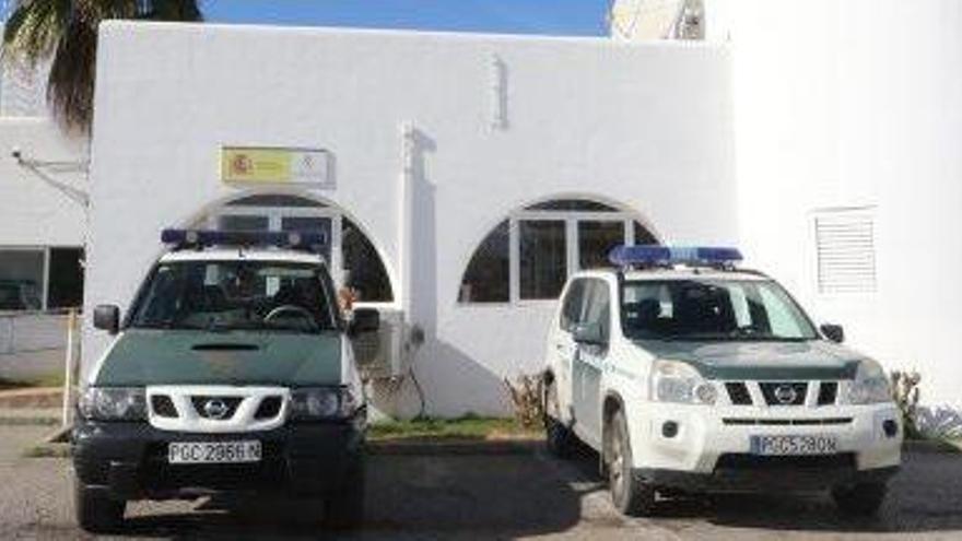 El agente sancionado estaba destinado en el cuartel de la Guardia Civil de Sant Antoni.