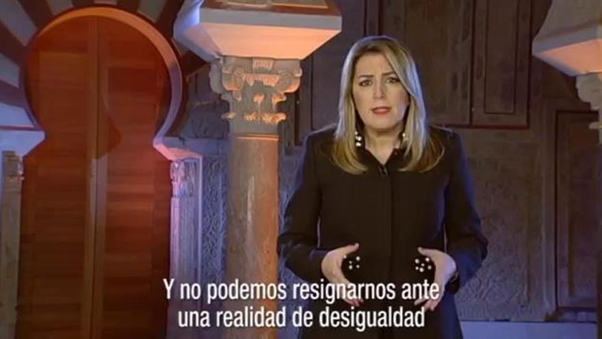 Mensaje de Año Nuevo de Susana Díaz