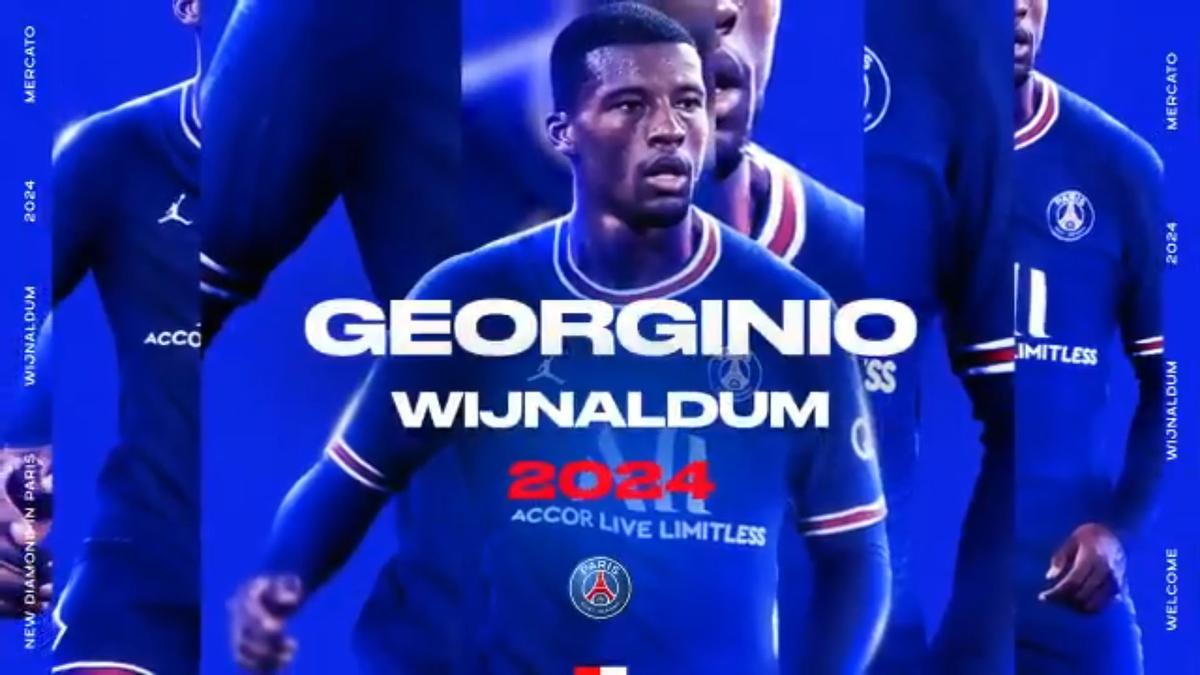 Wijnaldum ficha por el PSG