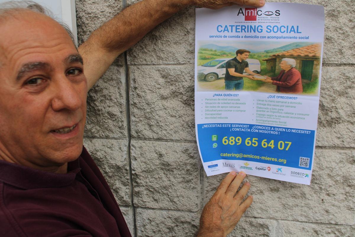 Reportaje en el Comedor Social Amicos de Mieres puesta en marcha del Catering