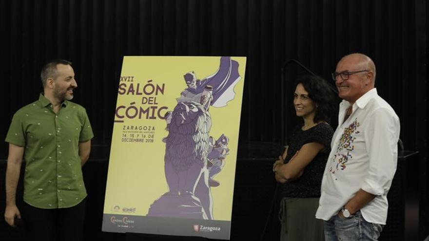 López convierte Zaragoza en un escenario de cómic