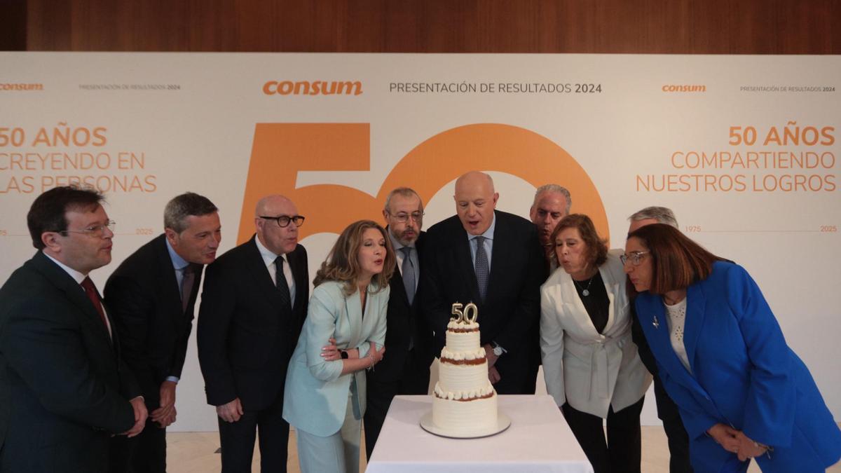Consum consigue una facturación de 4.707 millones de euros en 2024, un 7,3% respecto al año anterior