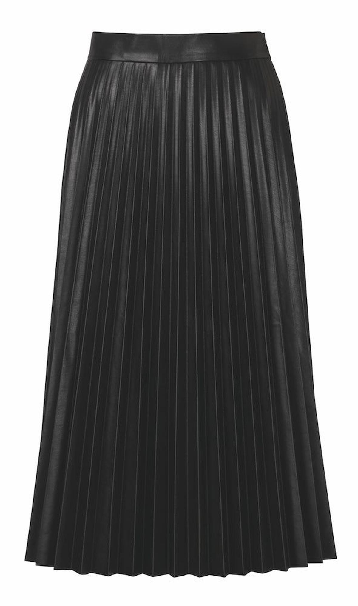 Falda plisada sintética de C&amp;A (Precio: 39,90€)