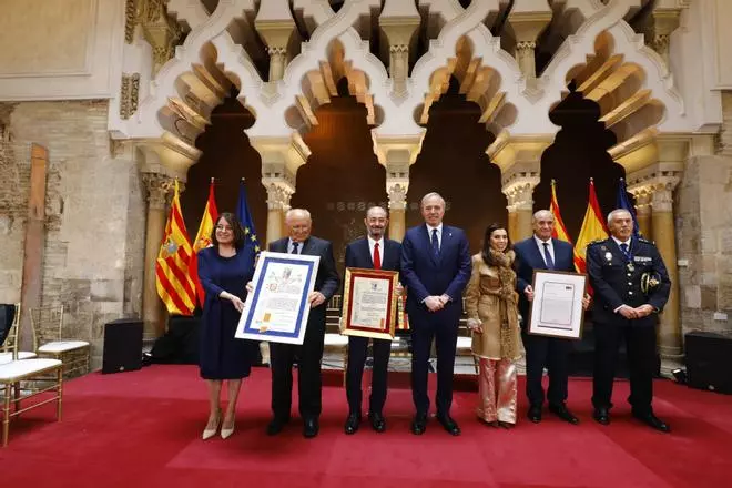 EN IMÁGENES | Acto institucional del Día de Aragón 2024 en La Aljafería