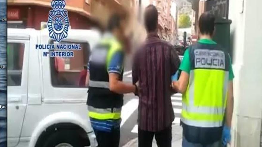 Imagen facilitada por la Policía del día de la detención del acusado.