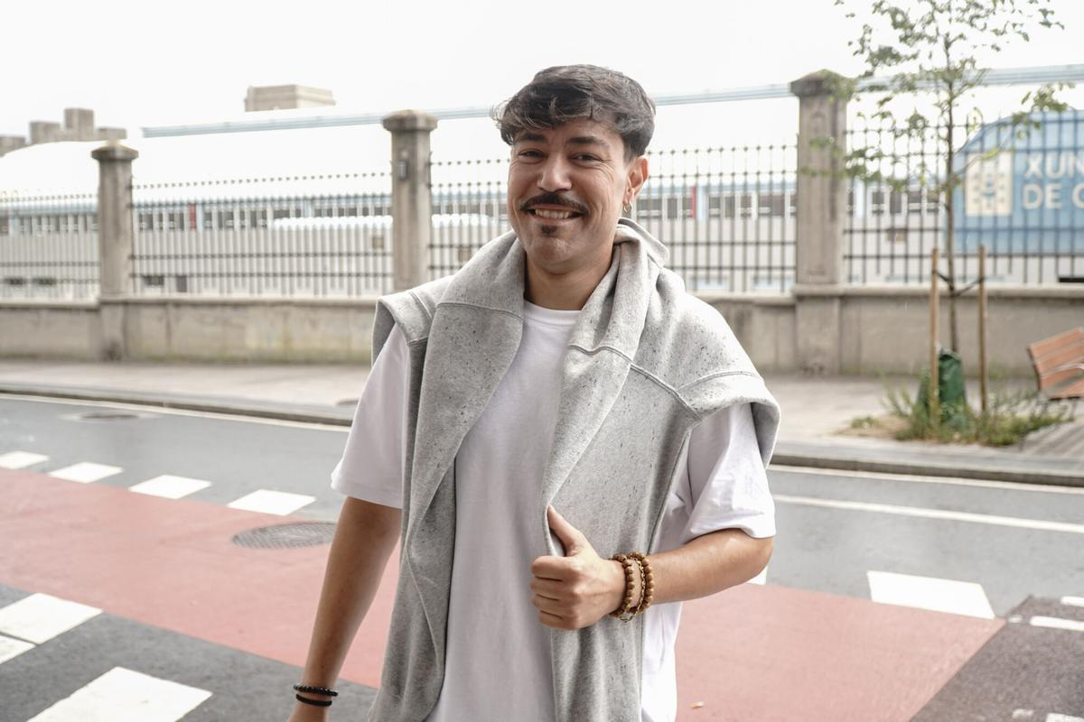 David Bermúdez, vecino de la avenida da Sardiñeira